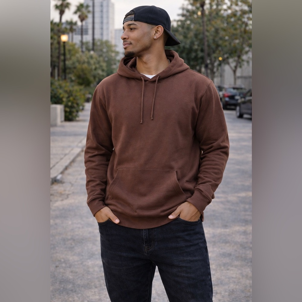 Naked Wardrobe Men’s Pull Over Hoodie‎